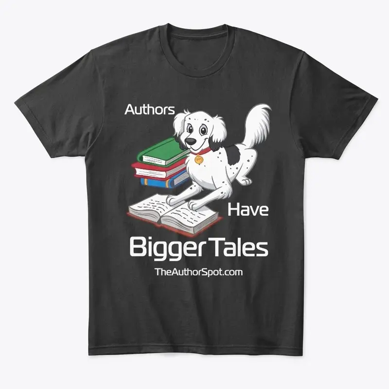 Authors Have Bigger Tales - Dark, Front